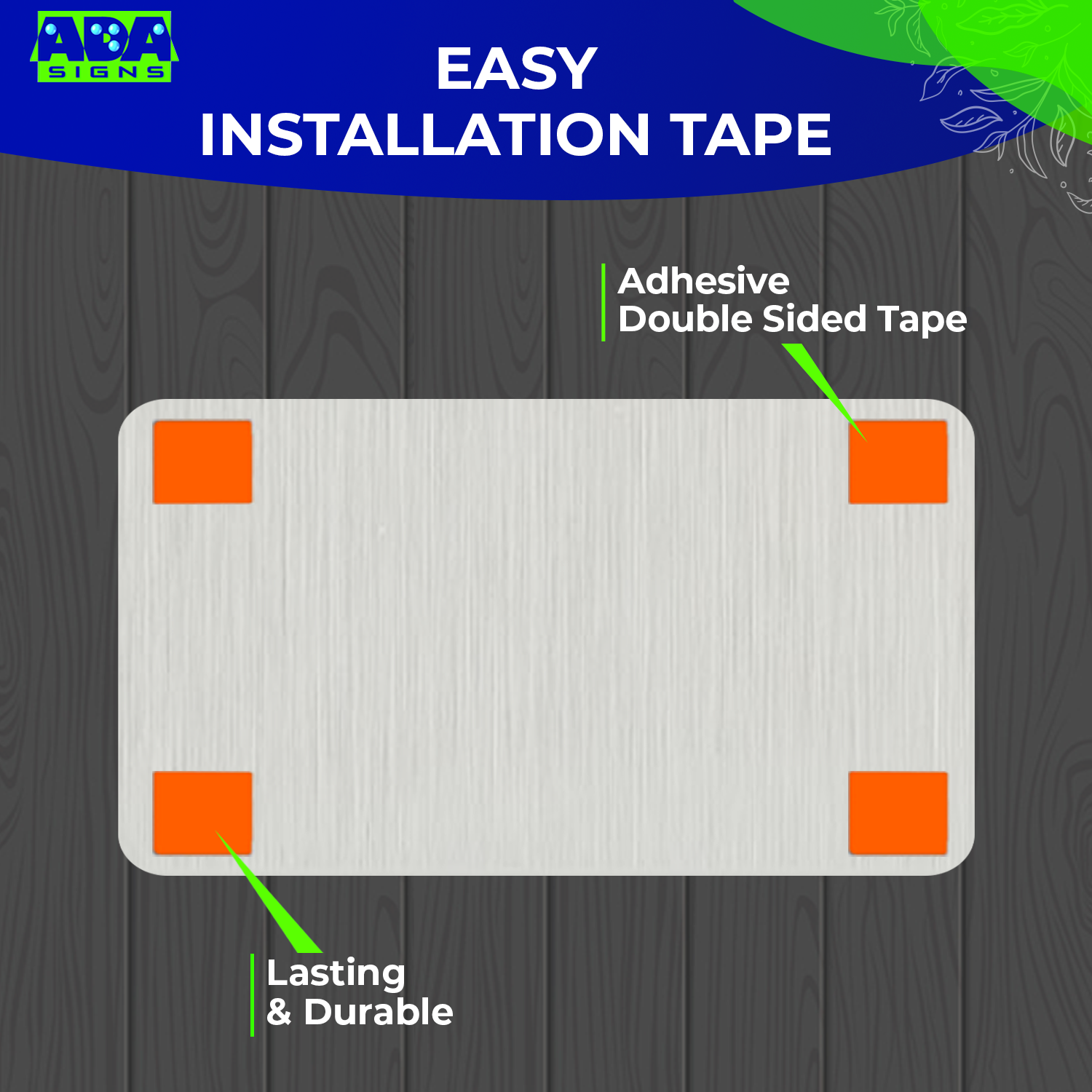 CONFERENCE ROOM Sign - Brushed Silver Aluminum - ADA Compliant